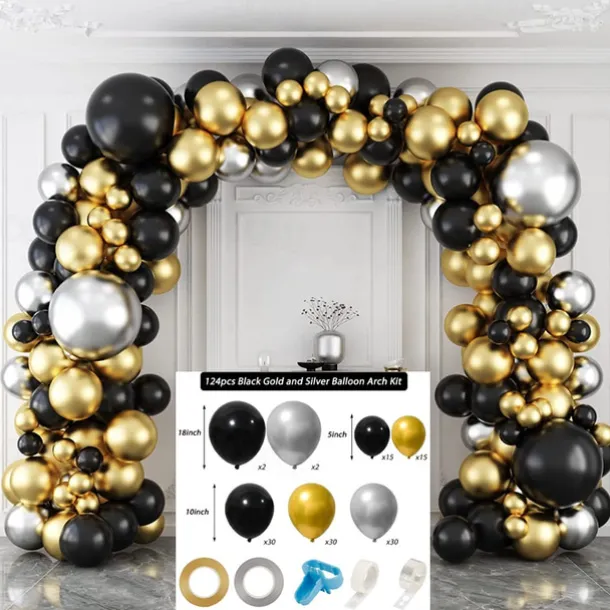 Birthday balloon set party decoration balloons wedding room scene decoration balloon chain arch