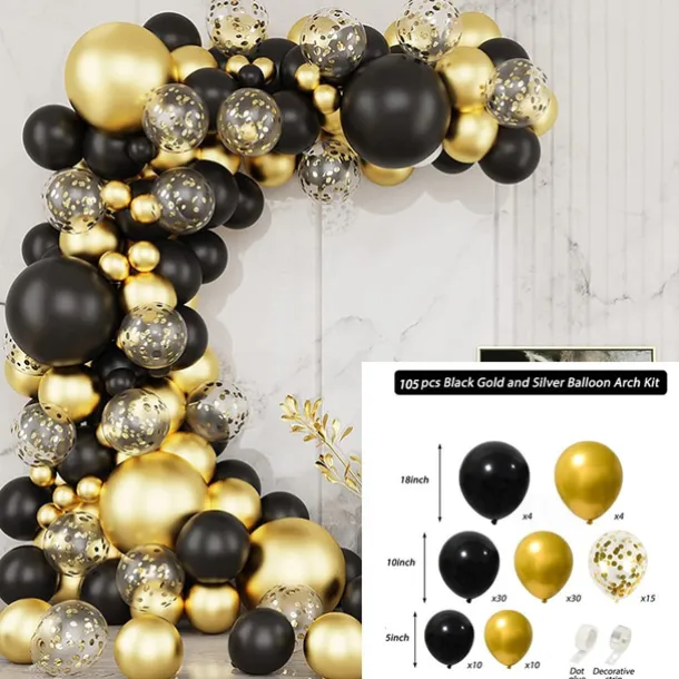 Birthday balloon set party decoration balloons wedding room scene decoration balloon chain arch