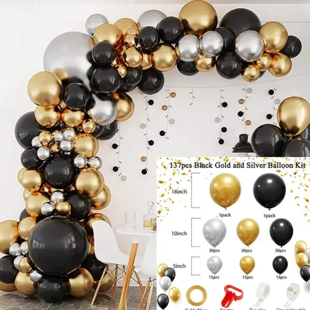 Birthday balloon set party decoration balloons wedding room scene decoration balloon chain arch