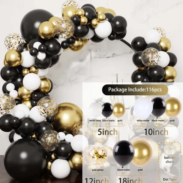 Birthday balloon set party decoration balloons wedding room scene decoration balloon chain arch