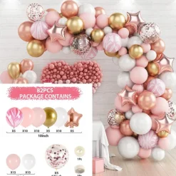 Birthday balloon set party decoration balloons wedding room scene decoration balloon chain arch
