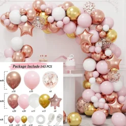 Birthday balloon set party decoration balloons wedding room scene decoration balloon chain arch