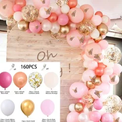 Birthday balloon set party decoration balloons wedding room scene decoration balloon chain arch