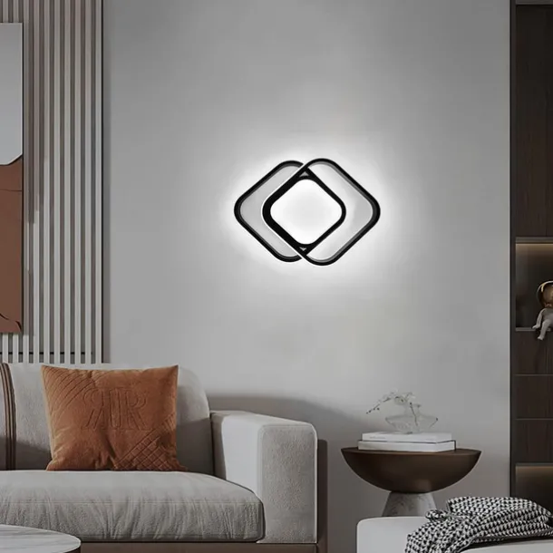 Black and Gold LED Corridor Light Fixtures Modern LED Ceiling Fixtures Close to Ceiling Lights Suitable for Corridors Bedrooms Bathrooms Kitchens Balconies Ceiling Lights