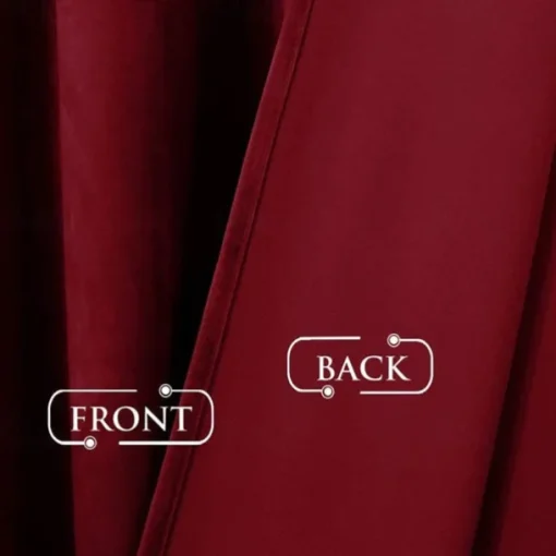 Blackout Curtain Drapes Velvet Farmhouse Grommet/Eyelet IKEA Series Curtain Panels For Living Room Bedroom Door Kitchen Window Treatments Thermal Insulated Room Darkening