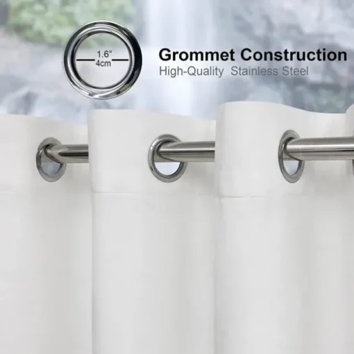 Blackout Curtain Drapes Velvet Farmhouse Grommet/Eyelet IKEA Series Curtain Panels For Living Room Bedroom Door Kitchen Window Treatments Thermal Insulated Room Darkening