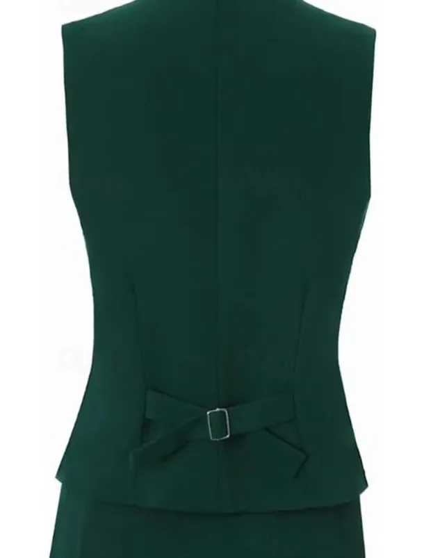 BlackWhite Pantsuit 3 Piece Mother of the Bride Elegant Simple Minimalist V Neck Ankle Length Stretch Fabric Long Sleeve Wrap Included with Solid Color