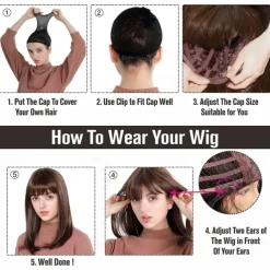 Blonde Beehive Wig With Bangs 50's Flip Wig For Women 60s 70s Party Costume Cosplay Carnival Halloween Wigs