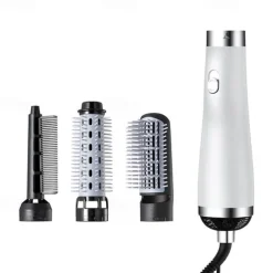 Blow Dryer with Comb Hair Dryer Comb Hot Air Curling For Hair Roller Ionic Hair Straightening Brush Quick Professional Brush Dry Hair Curler Curling Iron