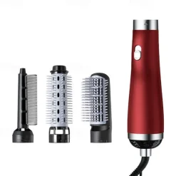 Blow Dryer with Comb Hair Dryer Comb Hot Air Curling For Hair Roller Ionic Hair Straightening Brush Quick Professional Brush Dry Hair Curler Curling Iron