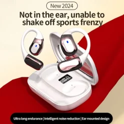 Bluetooth 5.4 Touch Control Wireless Bluetooth Earphone Headphones Waterproof Sport Gaming Headset Noise Cancelling Earbuds