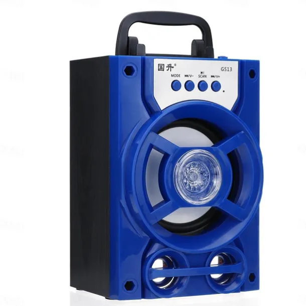 Bluetooth 5.1v Portable PA Speaker With/without Microphone Color Changing LED Light Rechargeable Karaoke Machine Supports TF Card/USB FM , Perfect for Party