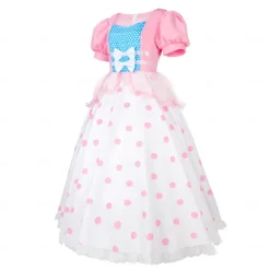 Bo Peep Cosplay Costume Halloween Props Masquerade Anime Movie Cosplay for Women's Adults' Christmas New Year Masquerade