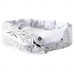 Bohemian Stretch Headbands Paisley Pattern Sweat-Wicking Polyester Hairbands for Hip Hop Dance & Sports Cooling Sports Headbands Casual Wear Absorbent Fabric