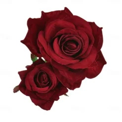 Boho Chic Garland Double Flannel Rose Hair Clips For Women Girl Hair Band Fork Comb Hairpin Flower Jewelry Hair Accessories