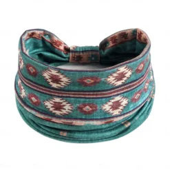 Boho Headbands Women Wide Head Bands Turban Elastic Nonslip Hairbands Workout Yoga Hair Scarfs Running Sweatband African Bohemian Head Wraps Fashion Hair Accessories for Women (D-Bohemian)