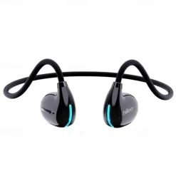 Bone Conduction Headphone Ear Hook Bluetooth 5.3 LED Light Ergonomic Design Stereo
