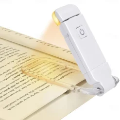 Book Reading Light USB Rechargeable Book Light for Reading in Bed Blue Light BlockingLED Clip On Book Lights for Kids Bookworms