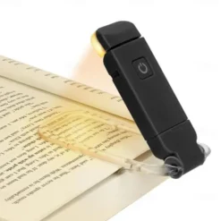 Book Reading Light USB Rechargeable Book Light for Reading in Bed Blue Light BlockingLED Clip On Book Lights for Kids Bookworms