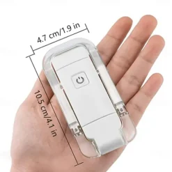 Book Reading Light USB Rechargeable Book Light for Reading in Bed Blue Light BlockingLED Clip On Book Lights for Kids Bookworms