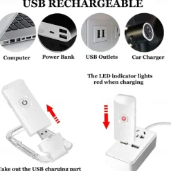 Book Reading Light USB Rechargeable Book Light for Reading in Bed Blue Light BlockingLED Clip On Book Lights for Kids Bookworms