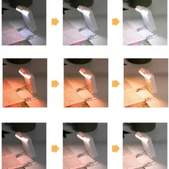 Book Reading Light USB Rechargeable Book Light for Reading in Bed Blue Light BlockingLED Clip On Book Lights for Kids Bookworms