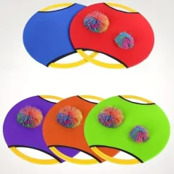 Boost Your Kids' Fun with the Bouncing Ball Catch & Toss Game - Indoor & Outdoor Parent-Child Interactive Toy Christmas Halloween Thanksgiving Gift