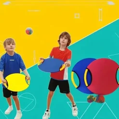 Boost Your Kids' Fun with the Bouncing Ball Catch & Toss Game - Indoor & Outdoor Parent-Child Interactive Toy Christmas Halloween Thanksgiving Gift