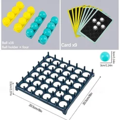 Bouncing Ball Game Parent-child Interactive Multiplayer Battle Throwing Ball Children's Wisdom Teaching Board Games Jumping Ball Toys