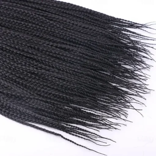 Box Braids Crochet Hair 6 Packs 24 Inch Ombre Dark Roots Honey Blonde 3X Goddess Senegalese Twist Tissage Fiber Kanekalon Braiding Hair Extensions 22 Strands/Pack 100g