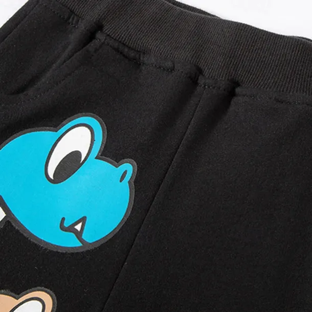 Boys 3D Cartoon Dinosaur Shorts Summer Active Basic Kids 4 years+ Outdoor Sport Casual Regular Fit