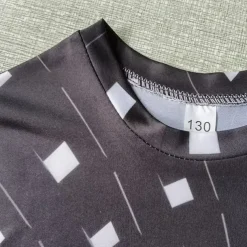 Boys 3D Color Block Optical Illusion T shirt Short Sleeve 3D Print Summer Active Sports Streetwear Polyester Rayon Kids 2-13 Years Outdoor Daily