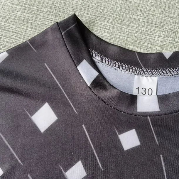 Boys 3D Color Block Optical Illusion T shirt Short Sleeve 3D Print Summer Active Sports Streetwear Polyester Rayon Kids 2-13 Years Outdoor Daily