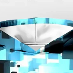 Boys 3D Geometric Hoodie Pullover Long Sleeve 3D Print Spring Fall Fashion Streetwear Cool Kids 3-12 Years Hooded Outdoor Casual Daily Regular Fit