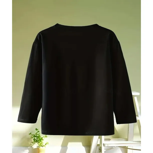 Boys 3D Graphic Animal Cartoon T shirt Tee Long Sleeve Spring Fall Fashion Basic Kids 4-12 Years Crew Neck Outdoor Casual Daily Regular Fit