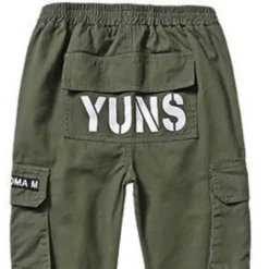 Boys 3D Graphic Letter Pants Spring Fall Active Basic Cotton Kids 4-12 Years Casual Daily Regular Fit