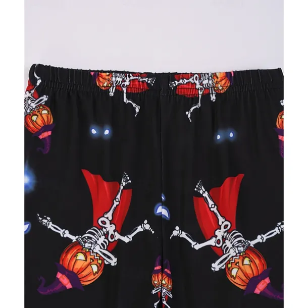 Boys 3D Pumpkin Pajama Sets Tee & Pants Pajama Sets Long Sleeve 3D Print Fall Winter Active Basic Polyester Kids 4 years+ Crew Neck Home Daily Regular Fit