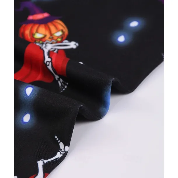 Boys 3D Pumpkin Pajama Sets Tee & Pants Pajama Sets Long Sleeve 3D Print Fall Winter Active Basic Polyester Kids 4 years+ Crew Neck Home Daily Regular Fit