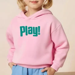 Boys Girls' 3D Letter Hoodie Long Sleeve Fall Winter Fashion Basic Kids 4-7 Years Hooded Outdoor Casual Daily Regular Fit