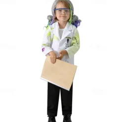 Boys Girls' Scientist Cosplay Costume Outfits For Masquerade Cosplay Kid's Coat