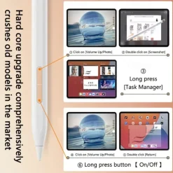 BP-16 Universal Stylus Pens for Touch Screens Fine Point Active Smart Digital Pencil Compatible For iPad and Most Tablet