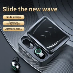 BQ30 Upgrade 5.3 TWS Bluetooth Earphones LED Wireless Headphones Waterproof Sports Earbuds Headsets With Microphone