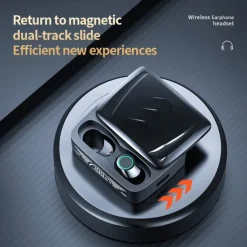 BQ30 Upgrade 5.3 TWS Bluetooth Earphones LED Wireless Headphones Waterproof Sports Earbuds Headsets With Microphone