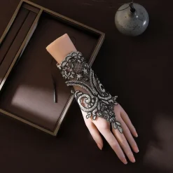 Bracelet Wrist Cuffs Gloves Punk & Gothic Steampunk Lace For Cosplay Halloween Carnival Women's Costume Jewelry Fashion Jewelry