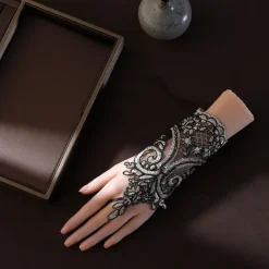 Bracelet Wrist Cuffs Gloves Punk & Gothic Steampunk Lace For Cosplay Halloween Carnival Women's Costume Jewelry Fashion Jewelry