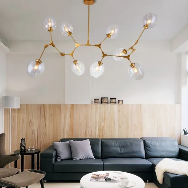 Branch Lights Chandelier 5/6/7/9/11 Heads LED Pendant Light Modern Nordic Chandelier Living Room Dining Room Bedroom Metal 110-120V 220-240V