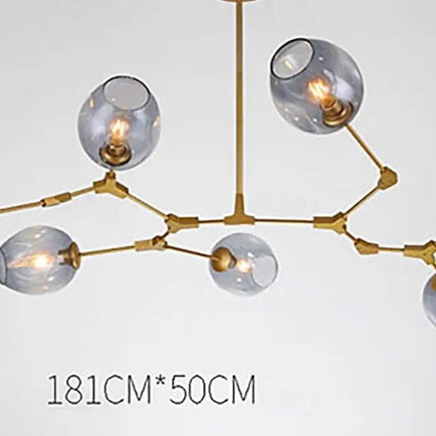 Branch Lights Chandelier 5/6/7/9/11 Heads LED Pendant Light Modern Nordic Chandelier Living Room Dining Room Bedroom Metal 110-120V 220-240V