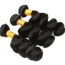 Brazilian Human Hair Weave 3 Bundles Loose Wave Bundles Human Hair Extensions 8-28 Inch