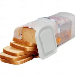 Bread Box, Fresh Bread Storage Container, Bread Loaf Storage Dispenser, Bread Toast Storage Box, Bread Storage Dispenser, Bread Crisper, Grain Storage Box, Ingredients To-Go Box, Food Storage Box