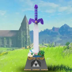 Breath of The Wild Link Building Sets for Adults Kids Link Minifigure Building KitGame Player Collection Creative Building Blocks Model Toys